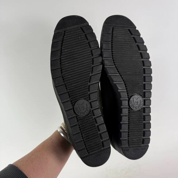 Mephisto Bertrane Loafers Women's 10 Green Suede Slip-On Round Toe Comfort Shoes - Picture 8 of 10